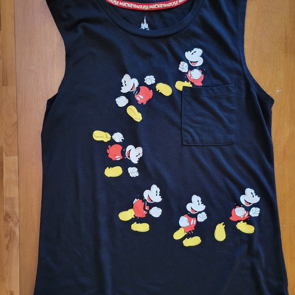 Disney Parks Mickey Mouse Tank Top Medium NWOT
